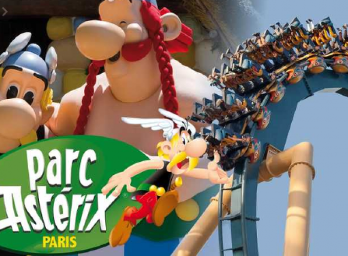 From Paris: Full-Day Ticket and Transfer to Asterix Park